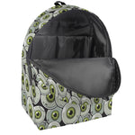 Frankenstein Eyeball Pattern Print Backpack