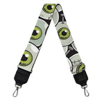 Frankenstein Eyeball Pattern Print Bag Strap