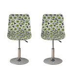 Frankenstein Eyeball Pattern Print Bar Stool Covers