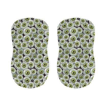 Frankenstein Eyeball Pattern Print Bar Stool Covers