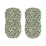 Frankenstein Eyeball Pattern Print Bar Stool Covers