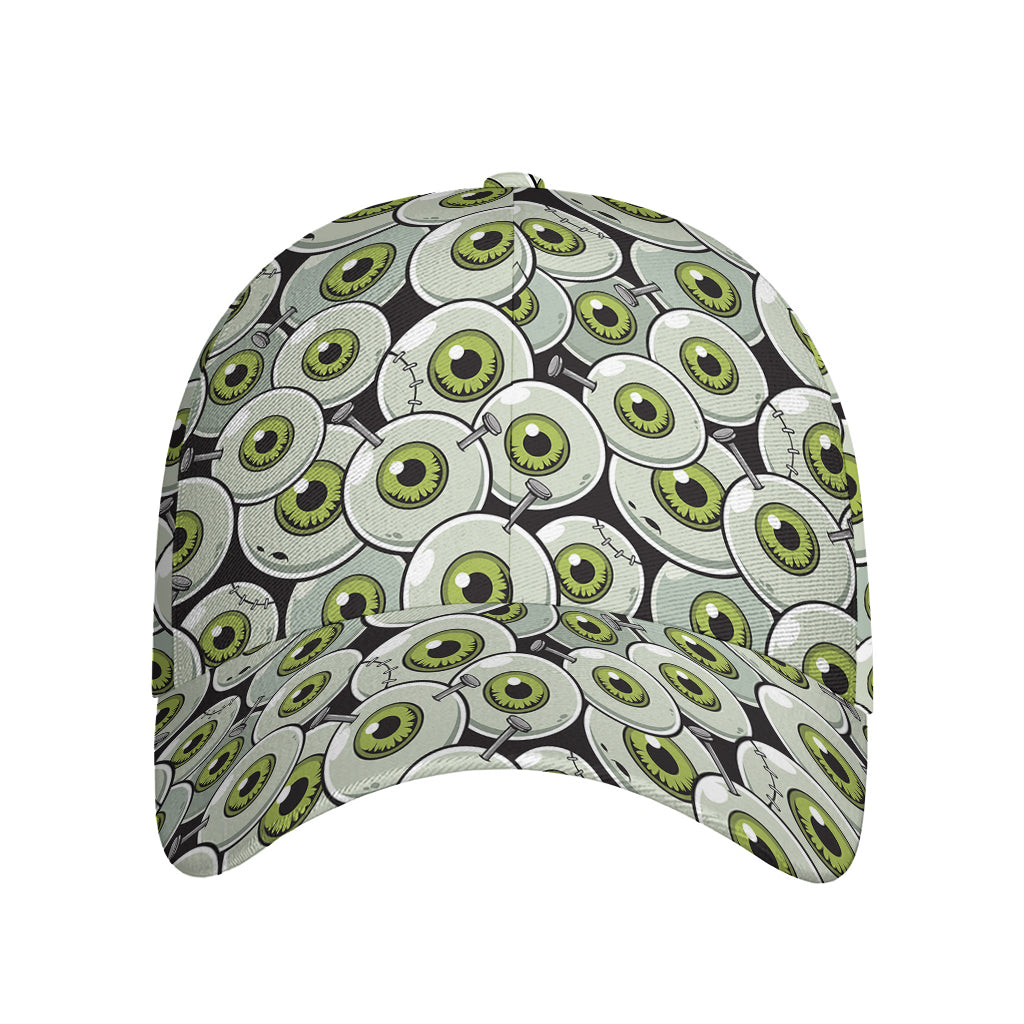 Frankenstein Eyeball Pattern Print Baseball Cap