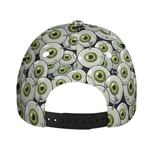 Frankenstein Eyeball Pattern Print Baseball Cap