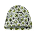 Frankenstein Eyeball Pattern Print Beanie