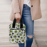 Frankenstein Eyeball Pattern Print Bible Tote Bag