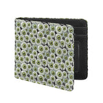 Frankenstein Eyeball Pattern Print Bifold Wallet