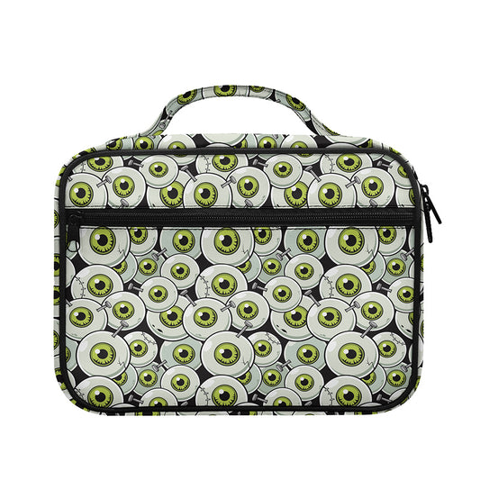 Frankenstein Eyeball Pattern Print Briefcase Bible Bag