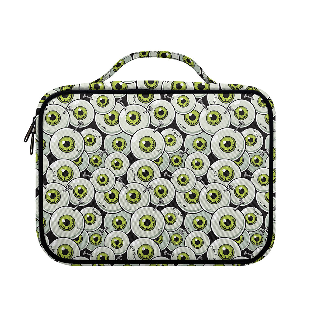 Frankenstein Eyeball Pattern Print Briefcase Bible Bag