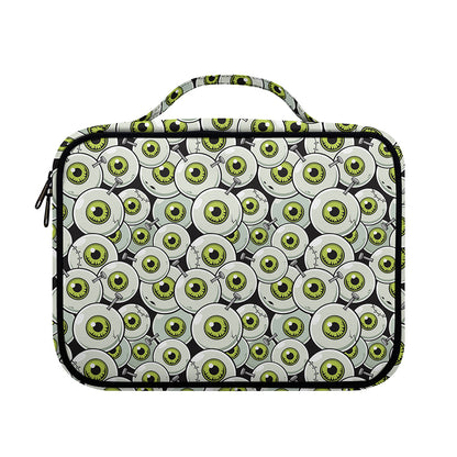 Frankenstein Eyeball Pattern Print Briefcase Bible Bag