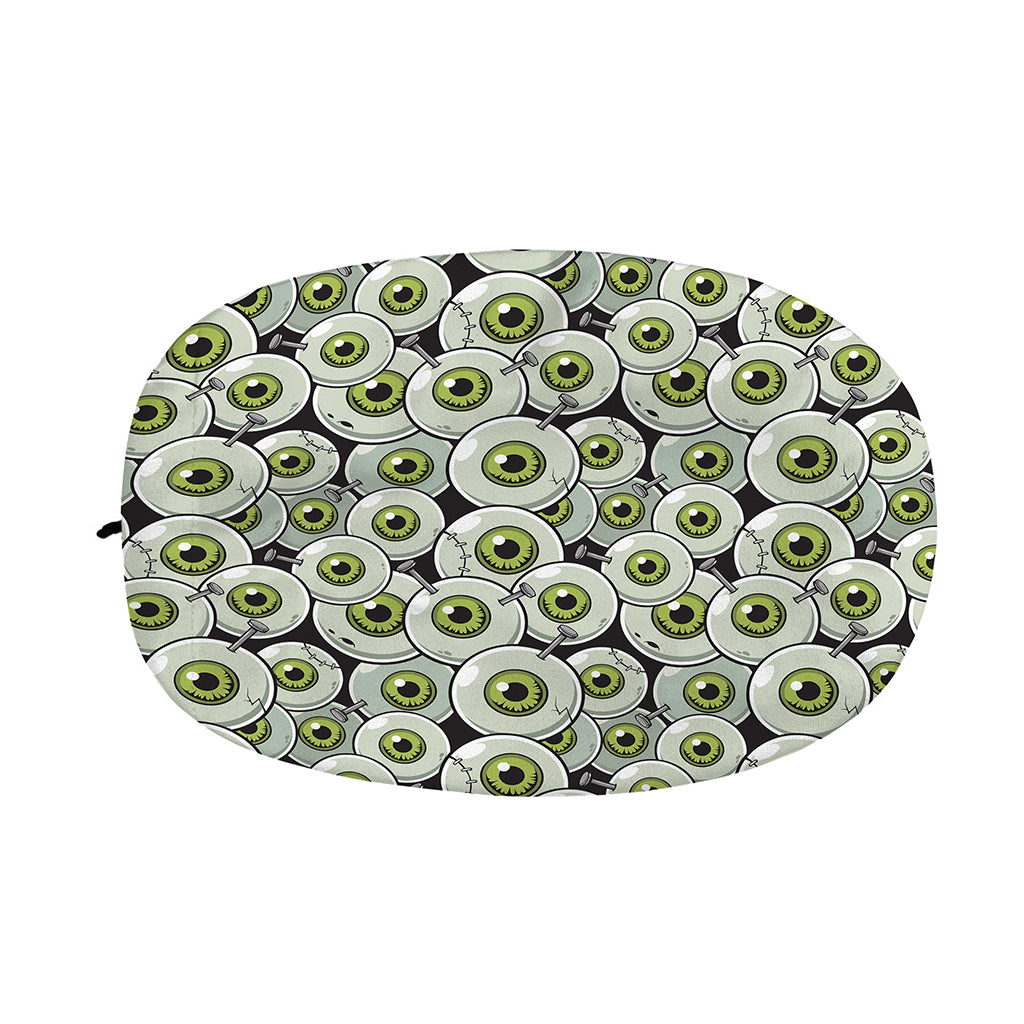 Frankenstein Eyeball Pattern Print Car Side Mirror Covers