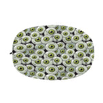 Frankenstein Eyeball Pattern Print Car Side Mirror Covers