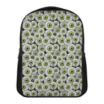 Frankenstein Eyeball Pattern Print Casual Backpack