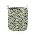 Frankenstein Eyeball Pattern Print Collapsible Laundry Basket