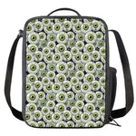 Frankenstein Eyeball Pattern Print Crossbody Lunch Bag