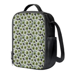 Frankenstein Eyeball Pattern Print Crossbody Lunch Bag