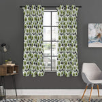 Frankenstein Eyeball Pattern Print Curtain