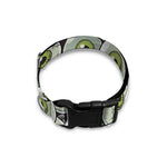 Frankenstein Eyeball Pattern Print Dog Collar