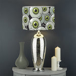 Frankenstein Eyeball Pattern Print Drum Lamp Shade