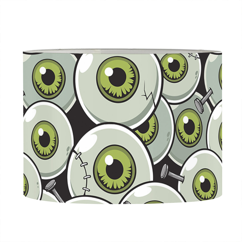 Frankenstein Eyeball Pattern Print Drum Lamp Shade