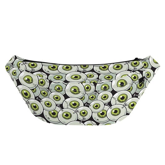 Frankenstein Eyeball Pattern Print Fanny Pack