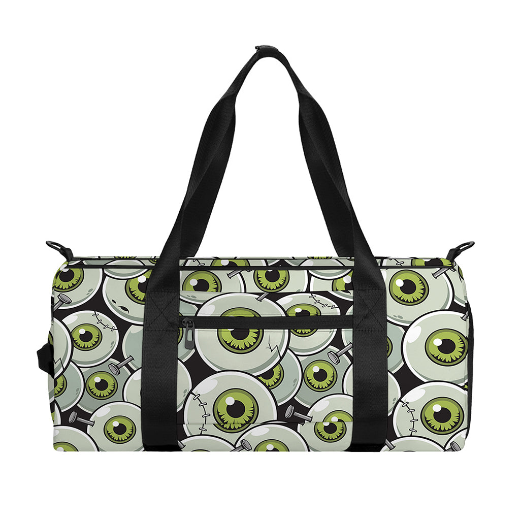 Frankenstein Eyeball Pattern Print Gym Bag