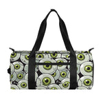 Frankenstein Eyeball Pattern Print Gym Bag
