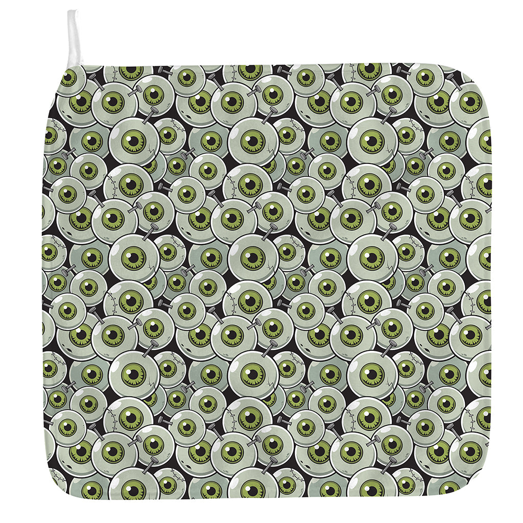 Frankenstein Eyeball Pattern Print Hand Towel