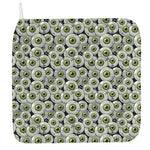Frankenstein Eyeball Pattern Print Hand Towel