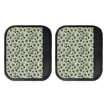 Frankenstein Eyeball Pattern Print Handle Covers