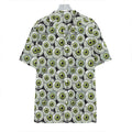 Frankenstein Eyeball Pattern Print Hawaiian Shirt
