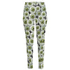 Frankenstein Eyeball Pattern Print High-Waisted Pocket Leggings