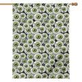 Frankenstein Eyeball Pattern Print House Flag