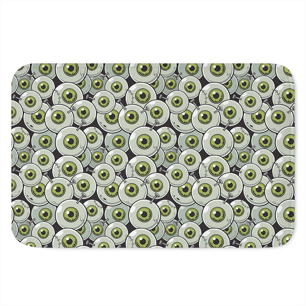 Frankenstein Eyeball Pattern Print Indoor Door Mat