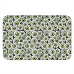 Frankenstein Eyeball Pattern Print Indoor Door Mat