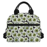 Frankenstein Eyeball Pattern Print Insulated Lunch Bag