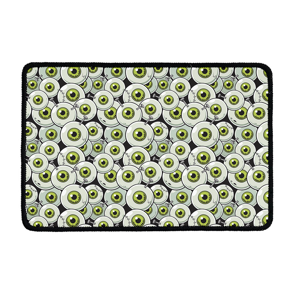 Frankenstein Eyeball Pattern Print Kitchen Mat