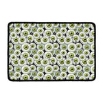 Frankenstein Eyeball Pattern Print Kitchen Mat