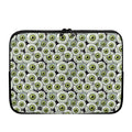Frankenstein Eyeball Pattern Print Laptop Sleeve