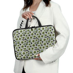 Frankenstein Eyeball Pattern Print Laptop Sleeve With Handle