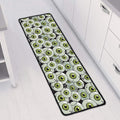 Frankenstein Eyeball Pattern Print Long Kitchen Mat