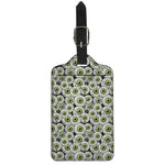 Frankenstein Eyeball Pattern Print Luggage Tag