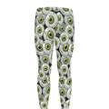 Frankenstein Eyeball Pattern Print Men's Leggings