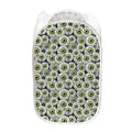 Frankenstein Eyeball Pattern Print Mesh Laundry Hamper