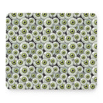 Frankenstein Eyeball Pattern Print Mouse Pad