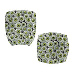 Frankenstein Eyeball Pattern Print Office Chair Cover