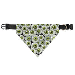 Frankenstein Eyeball Pattern Print Over The Collar Dog Bandana