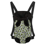 Frankenstein Eyeball Pattern Print Pet Carrier Backpack