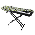 Frankenstein Eyeball Pattern Print Piano Keyboard Cover