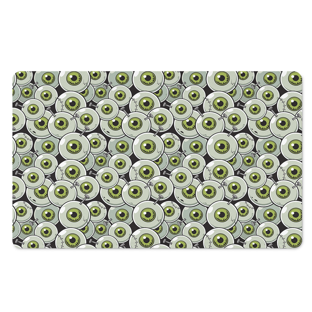 Frankenstein Eyeball Pattern Print Polyester Doormat
