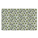 Frankenstein Eyeball Pattern Print Polyester Doormat